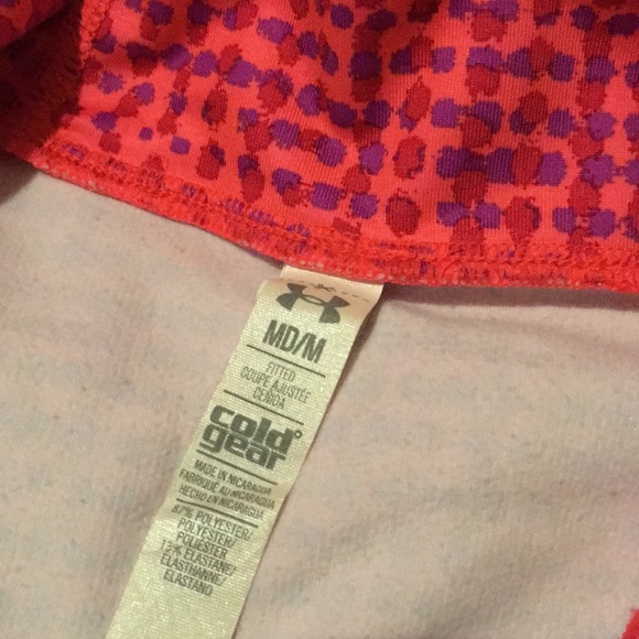 Women's UA cold gear long sleeve zip up - Picture 2 of 2